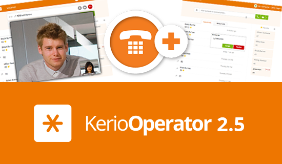 Kerio Operator 2.5 zlepšuje kvalitu audio a video hovorů v malých a středně velkých firmách